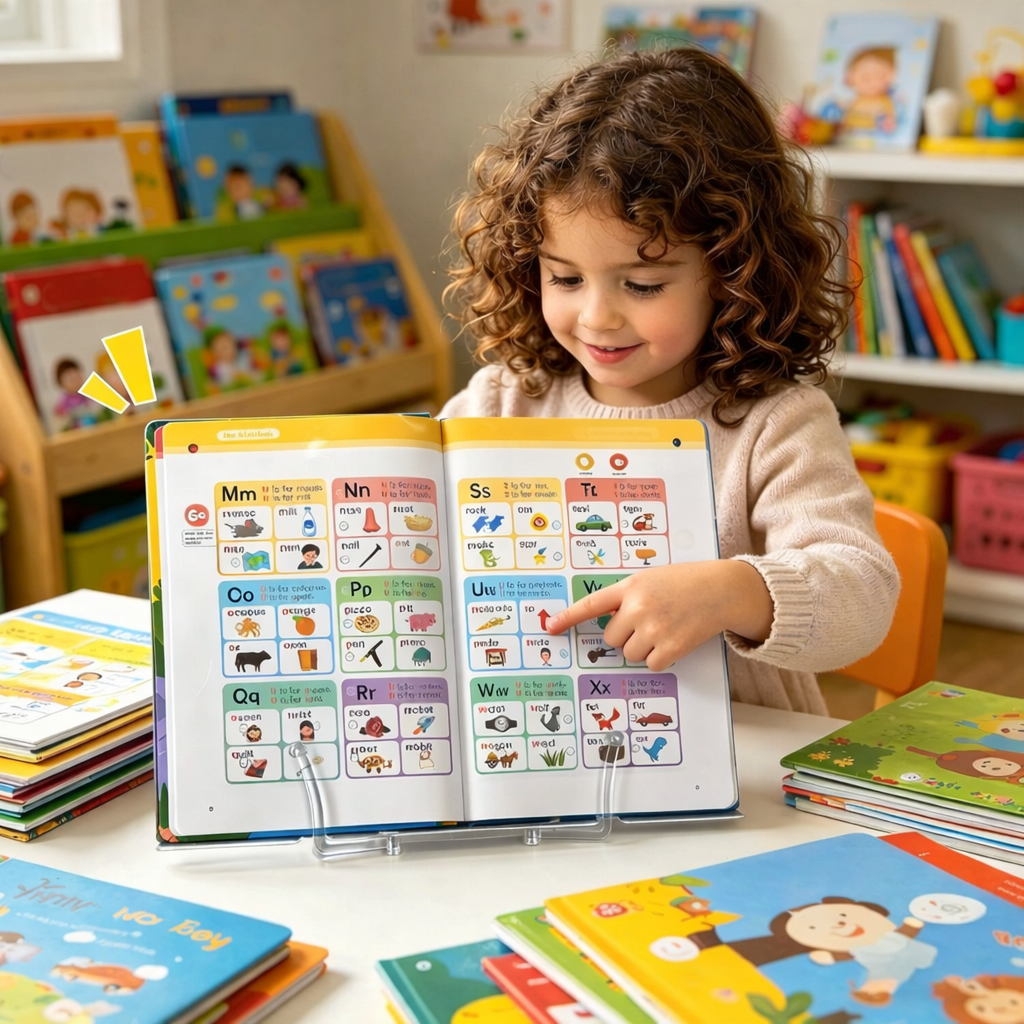 📚 Smart Phonics Sound Book – Learn to Read with Audio 🔊