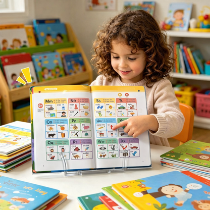 📚 Smart Phonics Sound Book – Learn to Read with Audio 🔊